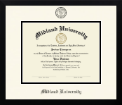 Midland University diploma frame - Icon in Gotham