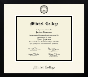 Mitchell College diploma frame - Icon in Gotham