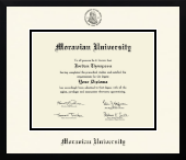 Moravian University diploma frame - Icon in Gotham