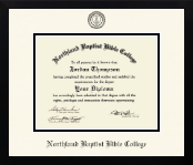 Northland Baptist Bible College diploma frame - Icon in Gotham