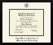 New Mexico Institute of Mining & Technology diploma frame - Icon in Gotham