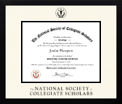 The National Society of Collegiate Scholars diploma frame - Icon in Gotham