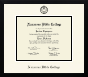 Nazarene Bible College diploma frame - Icon in Gotham