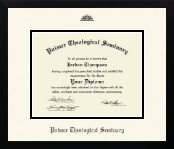 Palmer Theological Seminary diploma frame - Icon in Gotham