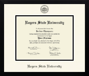 Rogers State University diploma frame - Icon in Gotham