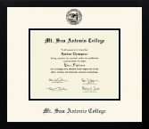 Mt. San Antonio College diploma frame - Icon in Gotham