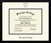 Scripps College diploma frame - Icon in Gotham