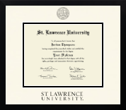 St. Lawrence University diploma frame - Icon in Gotham