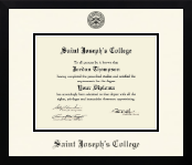 Saint Joseph's College in Indiana diploma frame - Icon in Gotham