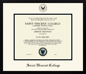 Saint Vincent College diploma frame - Icon in Gotham
