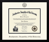 Southwestern Assemblies of God University diploma frame - Icon in Gotham