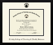 Trinity College of Nursing & Health Sciences diploma frame - Icon in Gotham