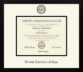 Trinity Christian College diploma frame - Icon in Gotham