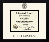 University of Dubuque diploma frame - Icon in Gotham