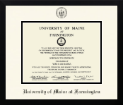 University of Maine Farmington diploma frame - Icon in Gotham