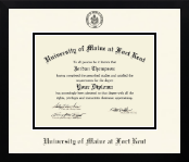 University of Maine Fort Kent diploma frame - Icon in Gotham