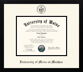 University of Maine Machias diploma frame - Icon in Gotham