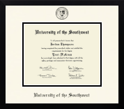 University of the Southwest diploma frame - Icon in Gotham