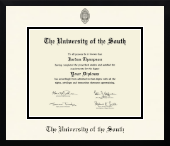 The University of the South diploma frame - Icon in Gotham