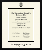 The University of Virginia's College at Wise diploma frame - Icon in Gotham