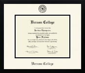 Vernon College diploma frame - Icon in Gotham