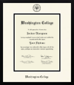 Washington College diploma frame - Icon in Gotham