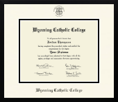 Wyoming Catholic College diploma frame - Icon in Gotham