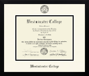 Westminster College in Missouri diploma frame - Icon in Gotham