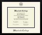Wheelock College diploma frame - Icon in Gotham