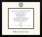 William Smith College diploma frame - Icon in Gotham