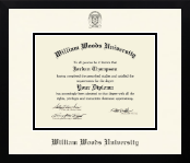 William Woods University diploma frame - Icon in Gotham
