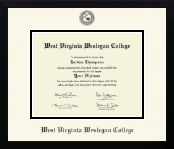 West Virginia Wesleyan College diploma frame - Icon in Gotham