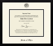 State of Ohio diploma frame - Icon in Gotham