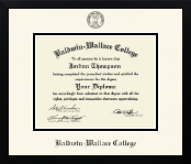 Baldwin-Wallace College diploma frame - Icon in Gotham