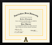 Appalachian State University diploma frame - Dimensions Spirit in Gotham
