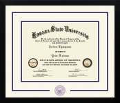 Kansas State University diploma frame - Dimensions Spirit in Gotham