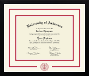 University of Arkansas diploma frame - Dimensions Spirit in Gotham