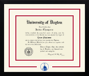 University of Dayton diploma frame - Dimensions Spirit in Gotham