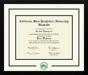 California State Polytechnic University Humboldt diploma frame - Dimensions Spirit in Gotham