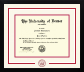 University of Denver diploma frame - Dimensions Spirit in Gotham