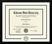 Colorado State University diploma frame - Dimensions Spirit in Gotham