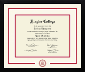 Flagler College diploma frame - Dimensions Spirit in Gotham