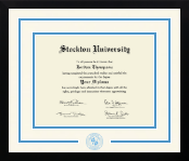Stockton University diploma frame - Dimensions Spirit in Gotham