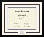 Carlow University diploma frame - Dimensions Spirit in Gotham
