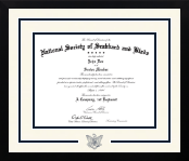 The National Society of Scabbard & Blade diploma frame - Dimensions Spirit in Gotham