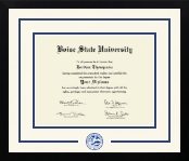 Boise State University diploma frame - Dimensions Spirit in Gotham