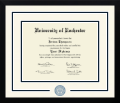University of Rochester diploma frame - Dimensions Spirit in Gotham
