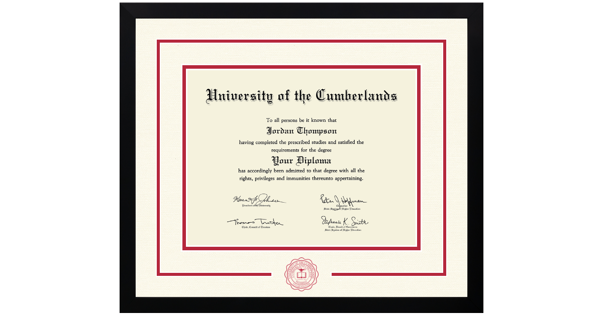 University of the Cumberlands ( UC )卒業証書フレーム ky-uc-91-maho 