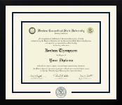 Western Connecticut State University diploma frame - Dimensions Spirit in Gotham