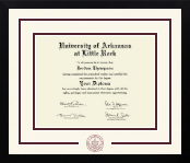 University of Arkansas at Little Rock diploma frame - Dimensions Spirit in Gotham